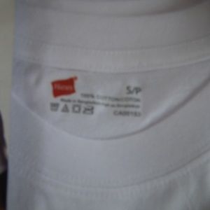 NWOT  2 Hanes T-Shirts Men's size Small